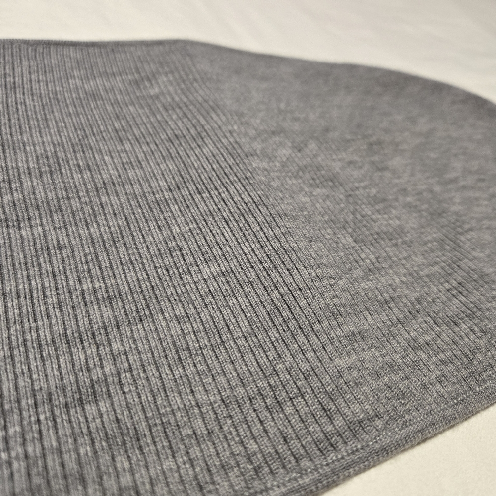 Dion Lee Gray Ribbed Knit Shrug Cardigan Bolero Sweater Sleeves - Picture 6 of 9